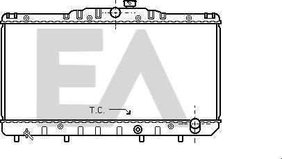 EACLIMA 31R71014 - Radiatore, Raffreddamento motore autozon.pro