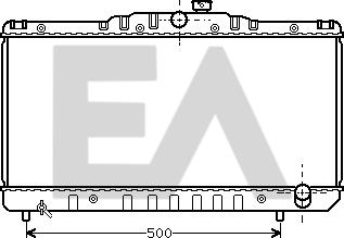 EACLIMA 31R71013 - Radiatore, Raffreddamento motore autozon.pro