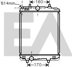 EACLIMA 31R71193 - Radiatore, Raffreddamento motore autozon.pro