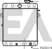 EACLIMA 31R77009 - Radiatore, Raffreddamento motore autozon.pro