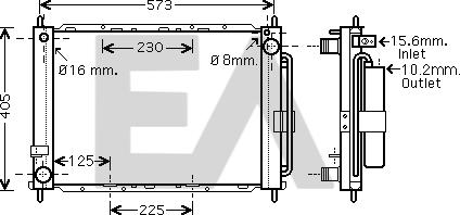 EACLIMA 38F60006 - Gruppo raffreddamento autozon.pro