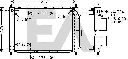 EACLIMA 38F60003 - Gruppo raffreddamento autozon.pro