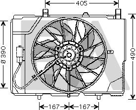 EACLIMA 33V50001 - Ventola, Raffreddamento motore autozon.pro