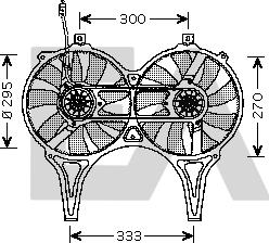 EACLIMA 33V50011 - Ventola, Raffreddamento motore autozon.pro