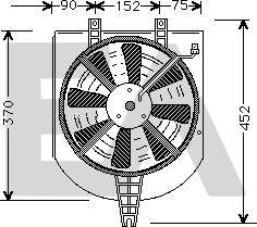 EACLIMA 33V51001 - Ventola, Raffreddamento motore autozon.pro