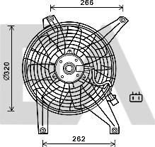 EACLIMA 33V51027 - Ventola, Raffreddamento motore autozon.pro