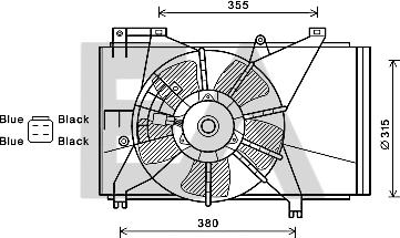 EACLIMA 33V52041 - Ventola, Raffreddamento motore autozon.pro