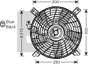 EACLIMA 33V69009 - Ventola, Raffreddamento motore autozon.pro
