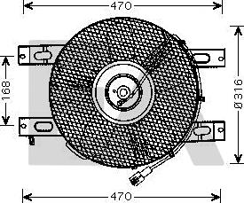 EACLIMA 33V69008 - Ventola, Raffreddamento motore autozon.pro