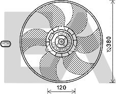 EACLIMA 33V60030 - Ventola, Raffreddamento motore autozon.pro