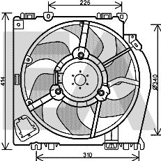 EACLIMA 33V60020 - Ventola, Raffreddamento motore autozon.pro