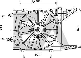 EACLIMA 33V60027 - Ventola, Raffreddamento motore autozon.pro