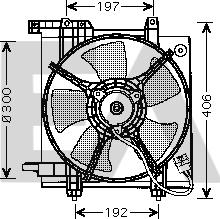 EACLIMA 33V68003 - Ventola, Raffreddamento motore autozon.pro