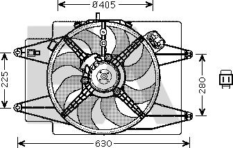 EACLIMA 33V03006 - Ventola, Raffreddamento motore autozon.pro