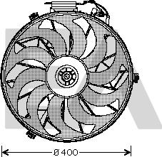 EACLIMA 33V07005 - Ventola, Raffreddamento motore autozon.pro