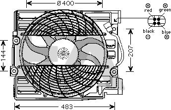 EACLIMA 33V07006 - Ventola, Raffreddamento motore autozon.pro