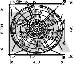 EACLIMA 33V07002 - Ventola, Raffreddamento motore autozon.pro