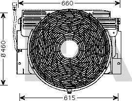 EACLIMA 33V07014 - Ventola, Raffreddamento motore autozon.pro