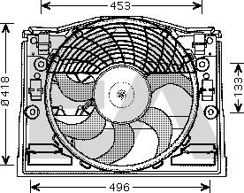 EACLIMA 33V07010 - Ventola, Raffreddamento motore autozon.pro