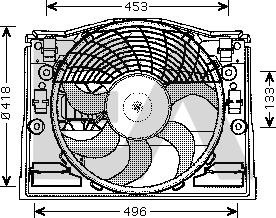 EACLIMA 33V07011 - Ventola, Raffreddamento motore autozon.pro