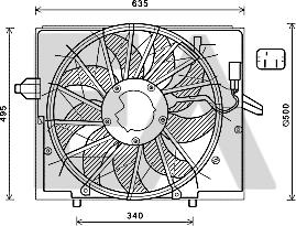 EACLIMA 33V07029 - Ventola, Raffreddamento motore autozon.pro