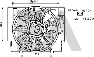 EACLIMA 33V07022 - Ventola, Raffreddamento motore autozon.pro