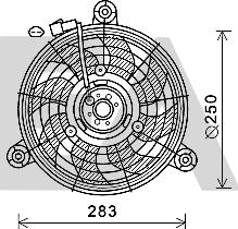 EACLIMA 33V14003 - Ventola, Raffreddamento motore autozon.pro