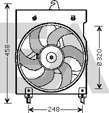 EACLIMA 33V10009 - Ventola, Raffreddamento motore autozon.pro