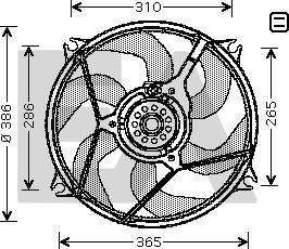 EACLIMA 33V10015 - Ventola, Raffreddamento motore autozon.pro