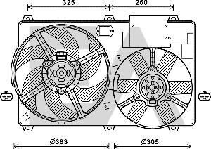 EACLIMA 33V10035 - Ventola, Raffreddamento motore autozon.pro