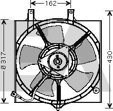 EACLIMA 33V18010 - Ventola, Raffreddamento motore autozon.pro