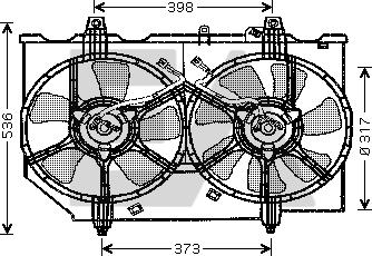 EACLIMA 33V18013 - Ventola, Raffreddamento motore autozon.pro