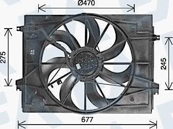 EACLIMA 33V36044 - Ventola, Raffreddamento motore autozon.pro