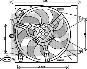 EACLIMA 33V25059 - Ventola, Raffreddamento motore autozon.pro