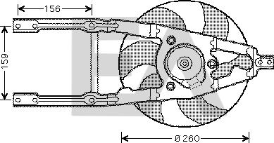 EACLIMA 33V25001 - Ventola, Raffreddamento motore autozon.pro