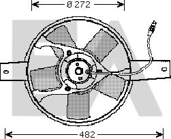 EACLIMA 33V25030 - Ventola, Raffreddamento motore autozon.pro