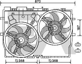 EACLIMA 33V25078 - Ventola, Raffreddamento motore autozon.pro