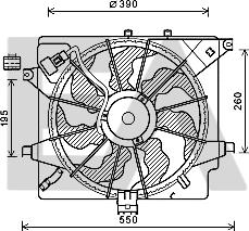 EACLIMA 33V28059 - Ventola, Raffreddamento motore autozon.pro