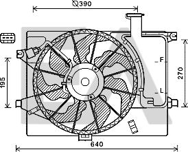 EACLIMA 33V28063 - Ventola, Raffreddamento motore autozon.pro