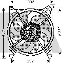 EACLIMA 33V28005 - Ventola, Raffreddamento motore autozon.pro