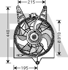 EACLIMA 33V28001 - Ventola, Raffreddamento motore autozon.pro