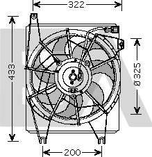 EACLIMA 33V28017 - Ventola, Raffreddamento motore autozon.pro