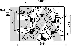 EACLIMA 33V28033 - Ventola, Raffreddamento motore autozon.pro