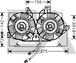 EACLIMA 33V22031 - Ventola, Raffreddamento motore autozon.pro
