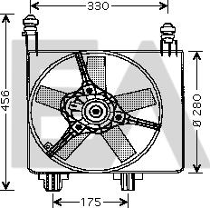 EACLIMA 33V22021 - Ventola, Raffreddamento motore autozon.pro