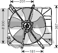 EACLIMA 33V71002 - Ventola, Raffreddamento motore autozon.pro