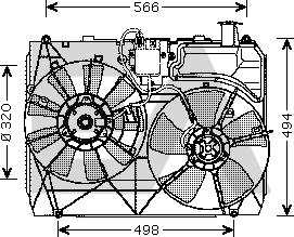 EACLIMA 33V71029 - Ventola, Raffreddamento motore autozon.pro