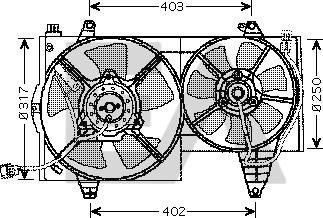 EACLIMA 33V78004 - Ventola, Raffreddamento motore autozon.pro