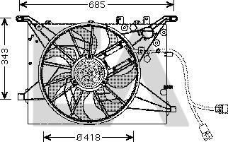 EACLIMA 33V78002 - Ventola, Raffreddamento motore autozon.pro