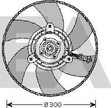 EACLIMA 33V77015 - Ventola, Raffreddamento motore autozon.pro